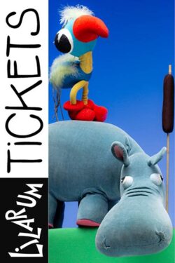 Tickets "Achtung hier kommt ein Nilpferd!"